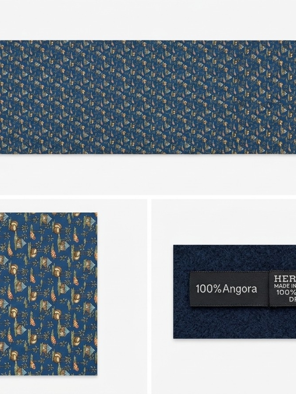 Authentic Vintage Hermès Paris Scarf